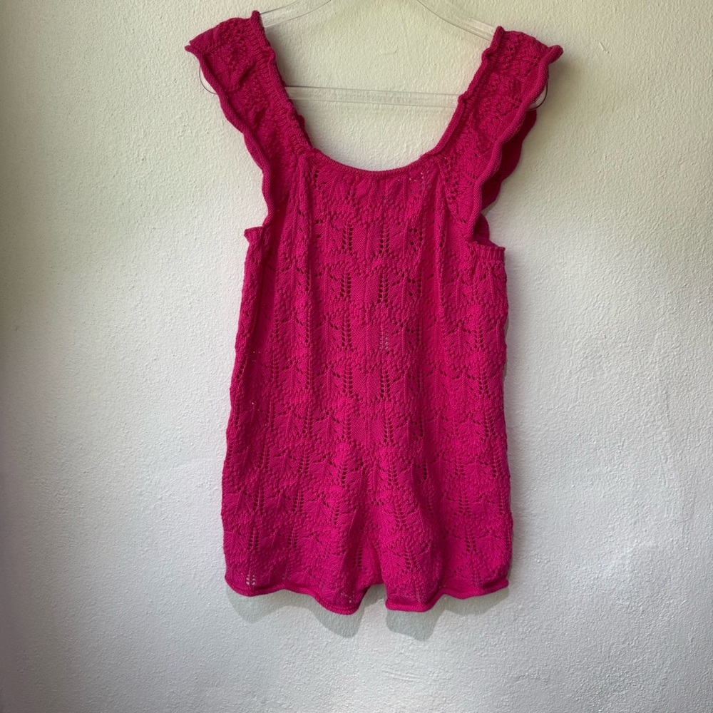 NWT Zara Fuchsia Girls Romper